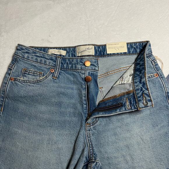 Universal Thread Vintage Midi Stretch Shorts Raw Hem Size 4 NEW Festival Rodeo - Picture 3 of 10